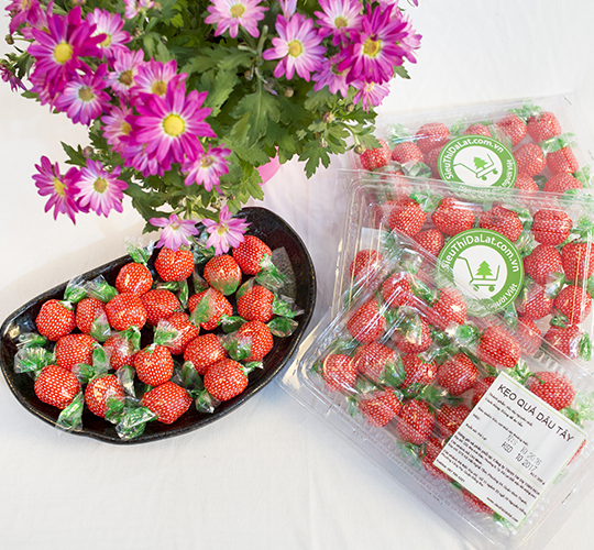 Kẹo quả dâu tây - 200gr