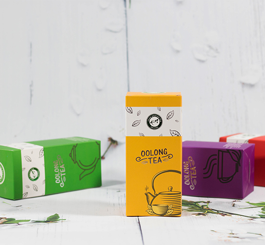 Hộp trà Oolong loại đặc biệt 5 * - 250gr (hộp 4 mùa) - BỎ